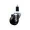 Service Caster 3'' SS Phenolic Wheel Swivel 1-3/8'' Expanding Stem Caster SCC-SSEX20S314-PHS-138 - alternate 1